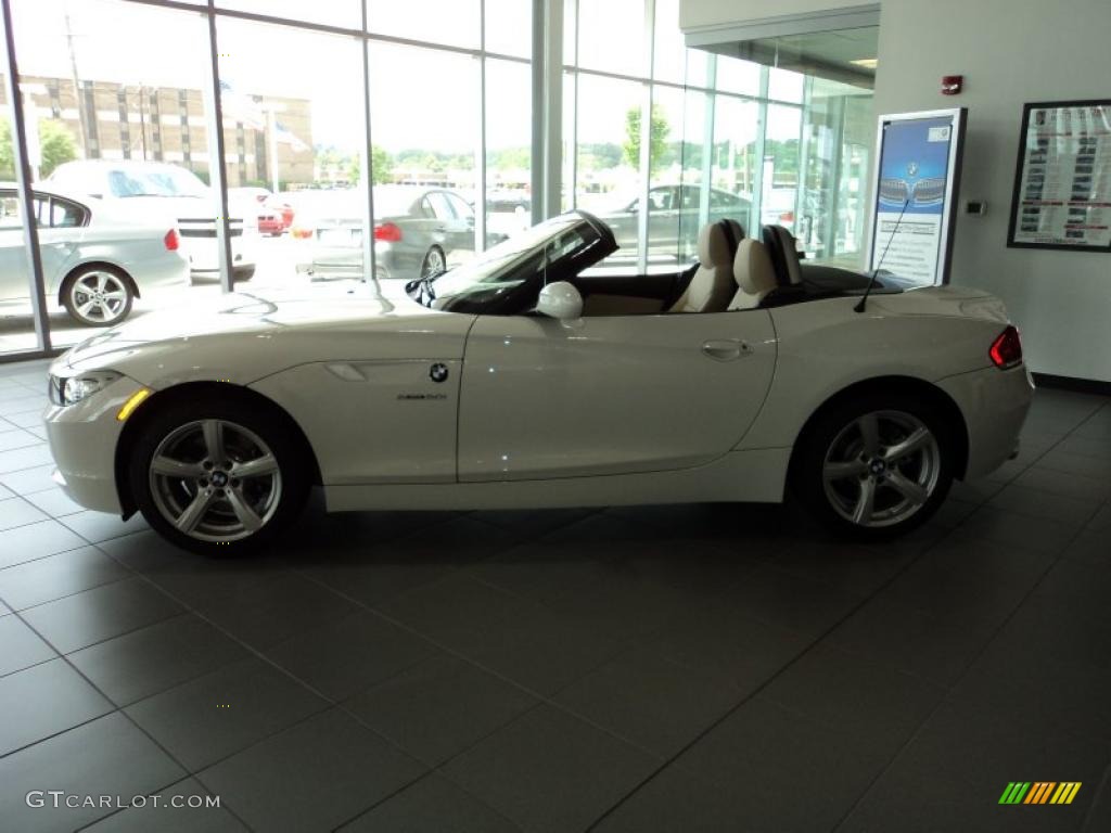 2011 Z4 sDrive30i Roadster - Alpine White / Ivory White photo #3