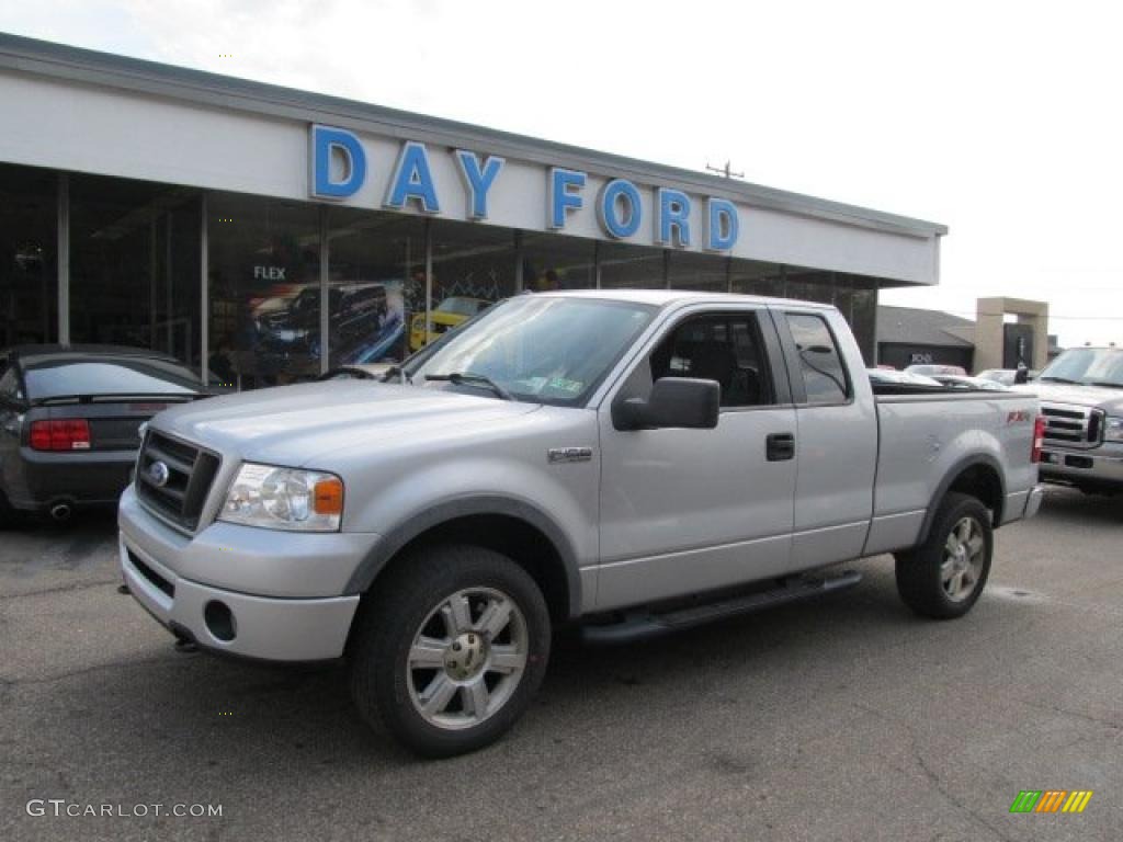 Silver Metallic Ford F150