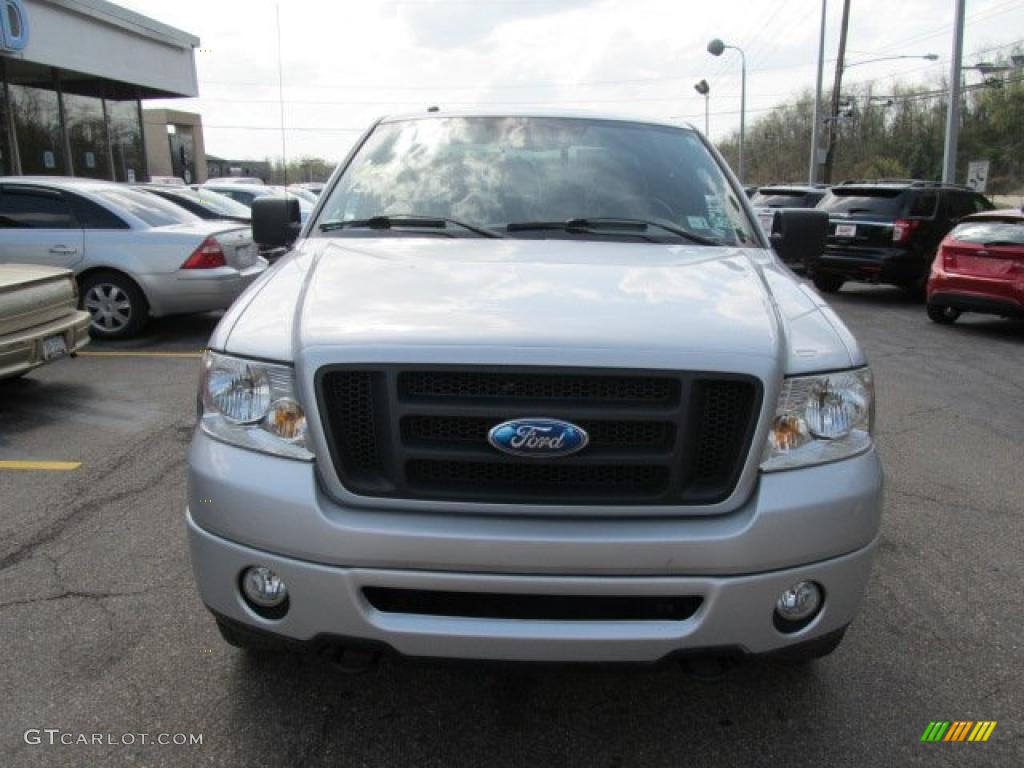 2006 F150 FX4 SuperCab 4x4 - Silver Metallic / Black photo #3