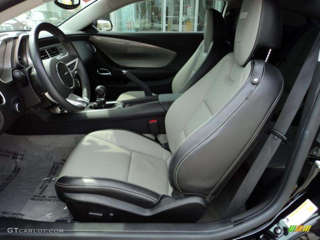 Gray Interior 2010 Chevrolet Camaro SS/RS Coupe Photo #48470430