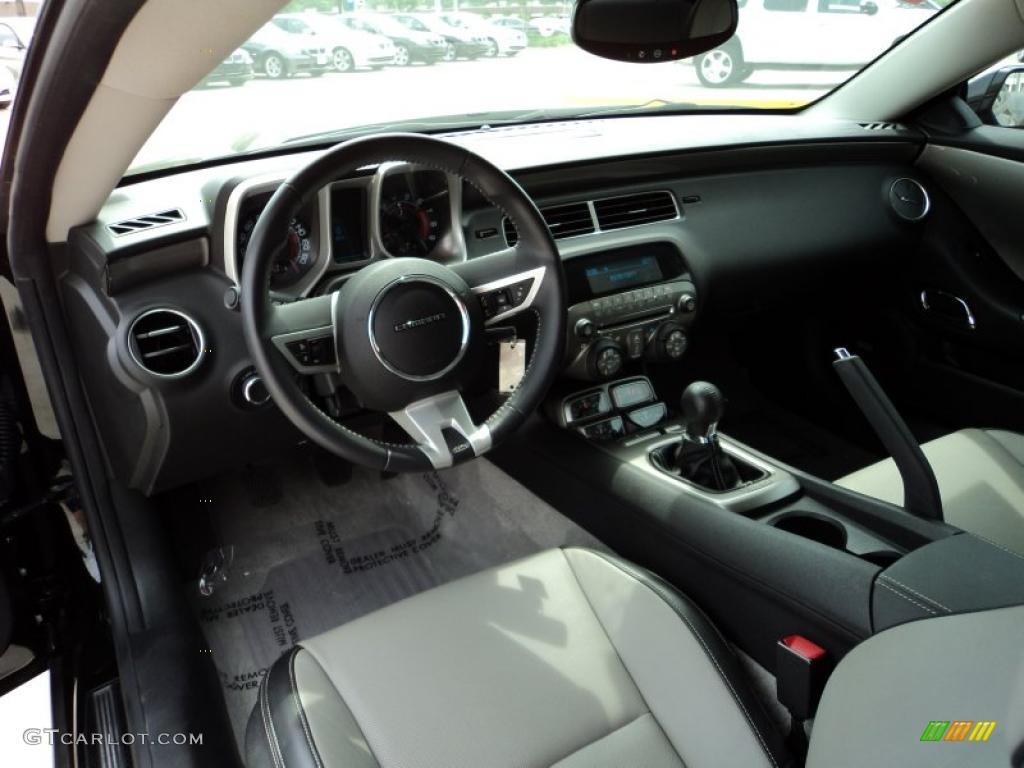 Gray Interior 2010 Chevrolet Camaro SS/RS Coupe Photo #48470445