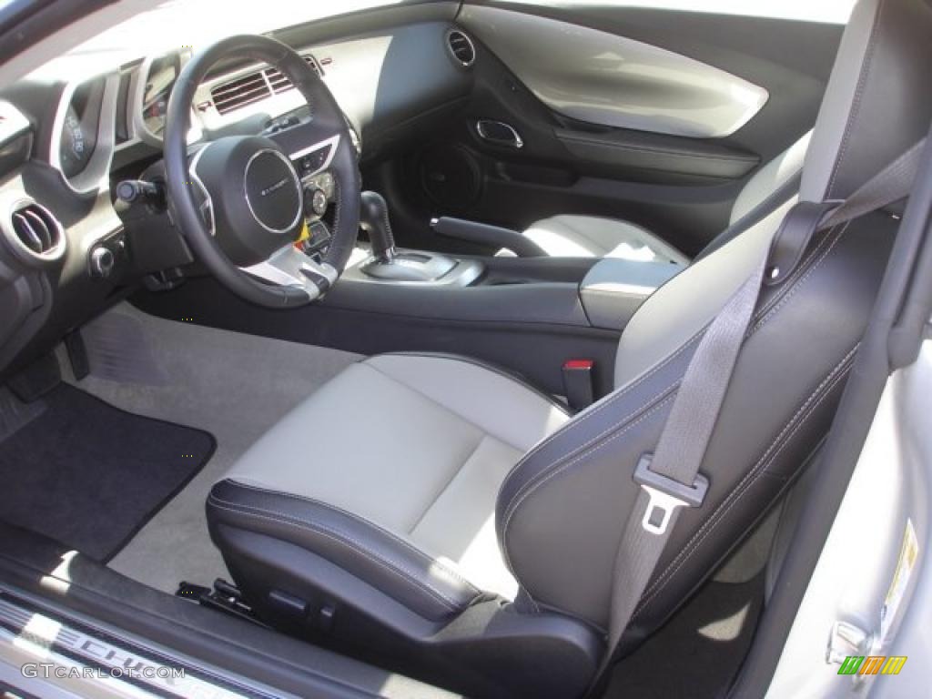 Gray Interior 2010 Chevrolet Camaro SS/RS Coupe Photo #48470454
