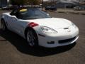 Arctic White - Corvette Grand Sport Convertible Photo No. 3