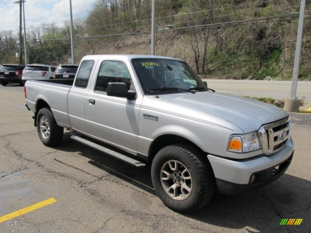 Silver Metallic 2007 Ford Ranger XLT SuperCab 4x4 Exterior Photo #48470682