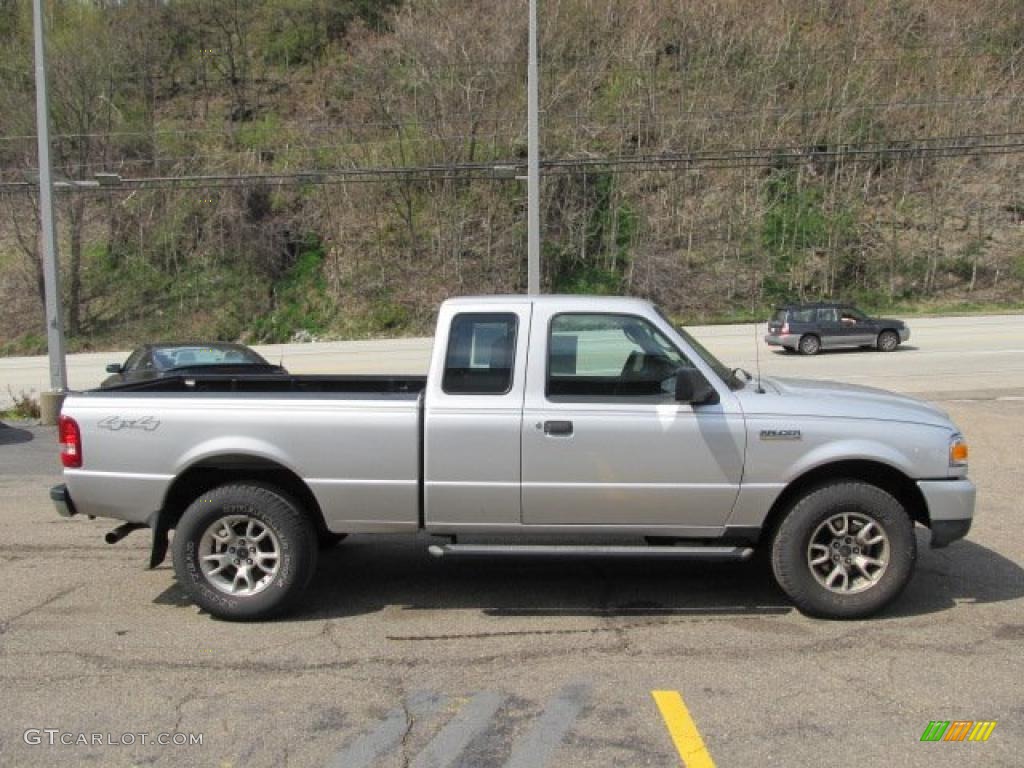 Silver Metallic 2007 Ford Ranger XLT SuperCab 4x4 Exterior Photo #48470697