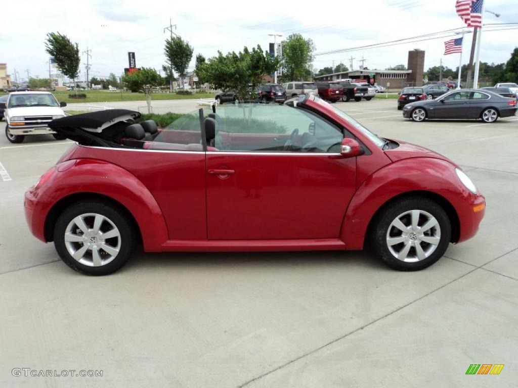 Salsa Red 2008 Volkswagen New Beetle S Convertible Exterior Photo #48470772