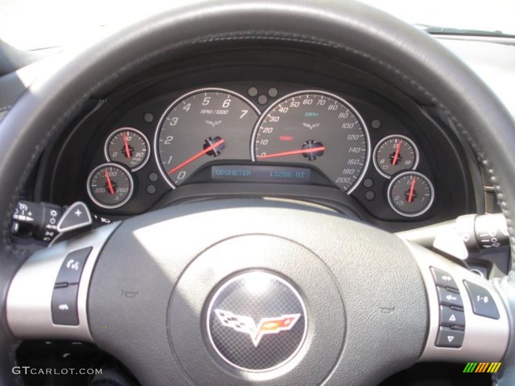 2010 Chevrolet Corvette Grand Sport Convertible Gauges Photo #48470778