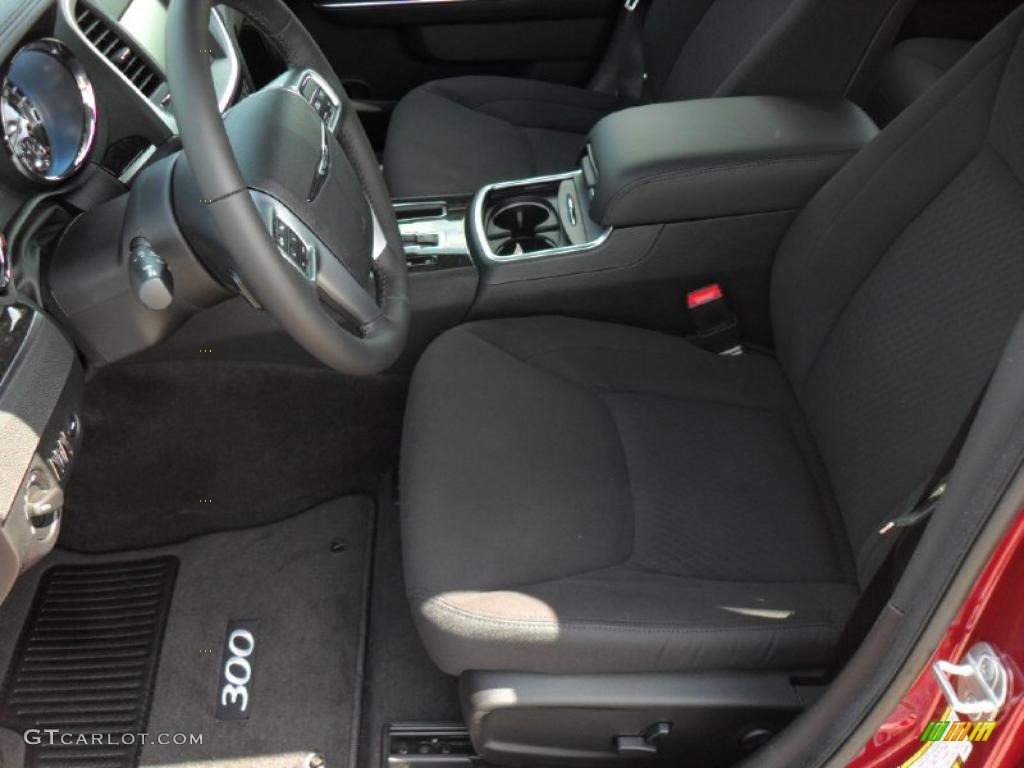 Black Interior 2011 Chrysler 300 Standard 300 Model Photo #48471203