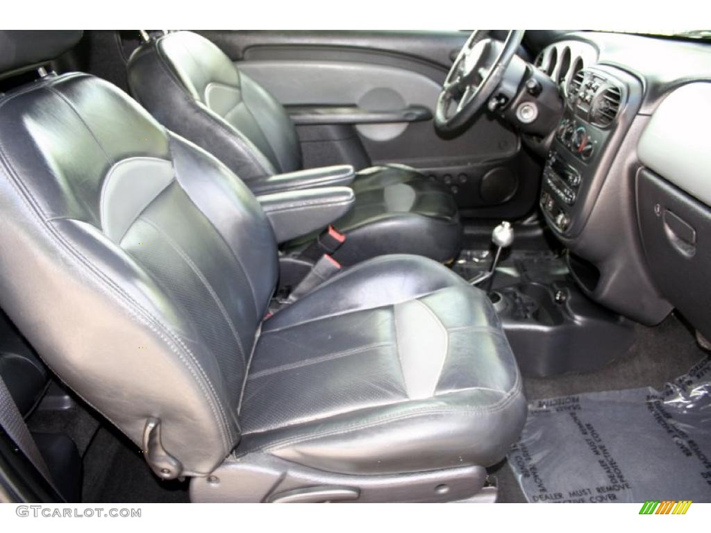 Dark Slate Gray Interior 2005 Chrysler PT Cruiser GT Convertible Photo #48472023