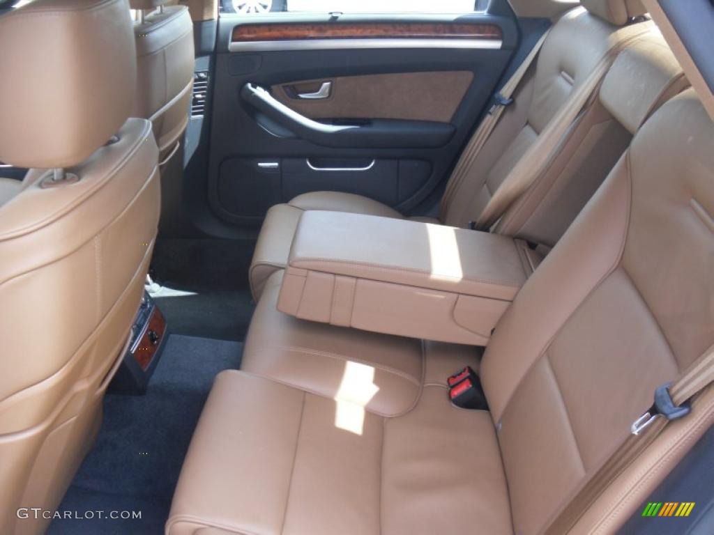 Amaretto Interior 2008 Audi A8 4.2 quattro Photo #48472044