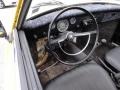 1971 Volkswagen Karmann Ghia Black Interior Steering Wheel Photo