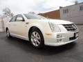 2011 White Diamond Tricoat Cadillac STS 4 V6 AWD  photo #3