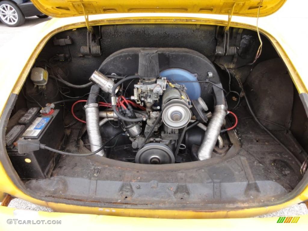 1971 Volkswagen Karmann Ghia Coupe Engine Photos