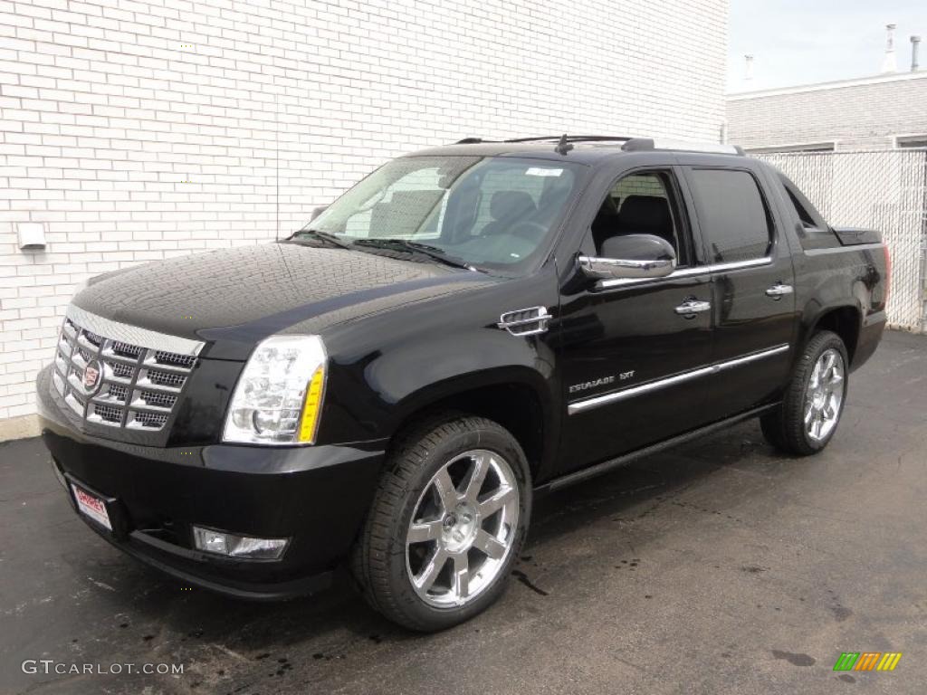 Black Raven 2011 Cadillac Escalade EXT Premium AWD Exterior Photo #48472468