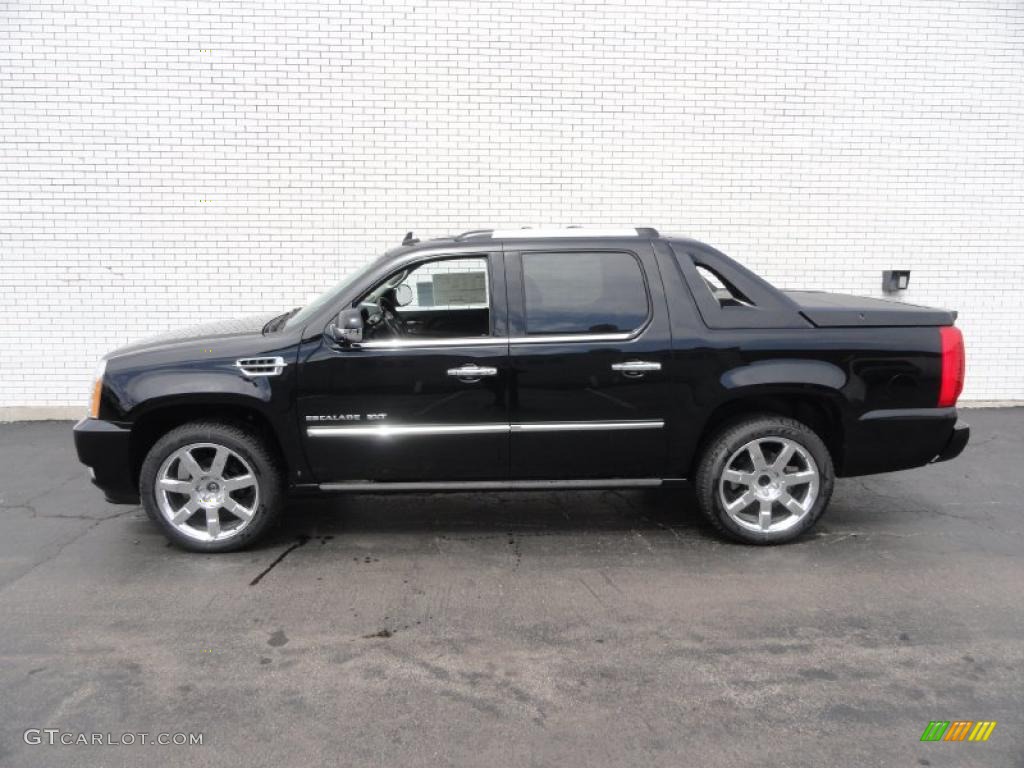 Black Raven 2011 Cadillac Escalade EXT Premium AWD Exterior Photo #48472542