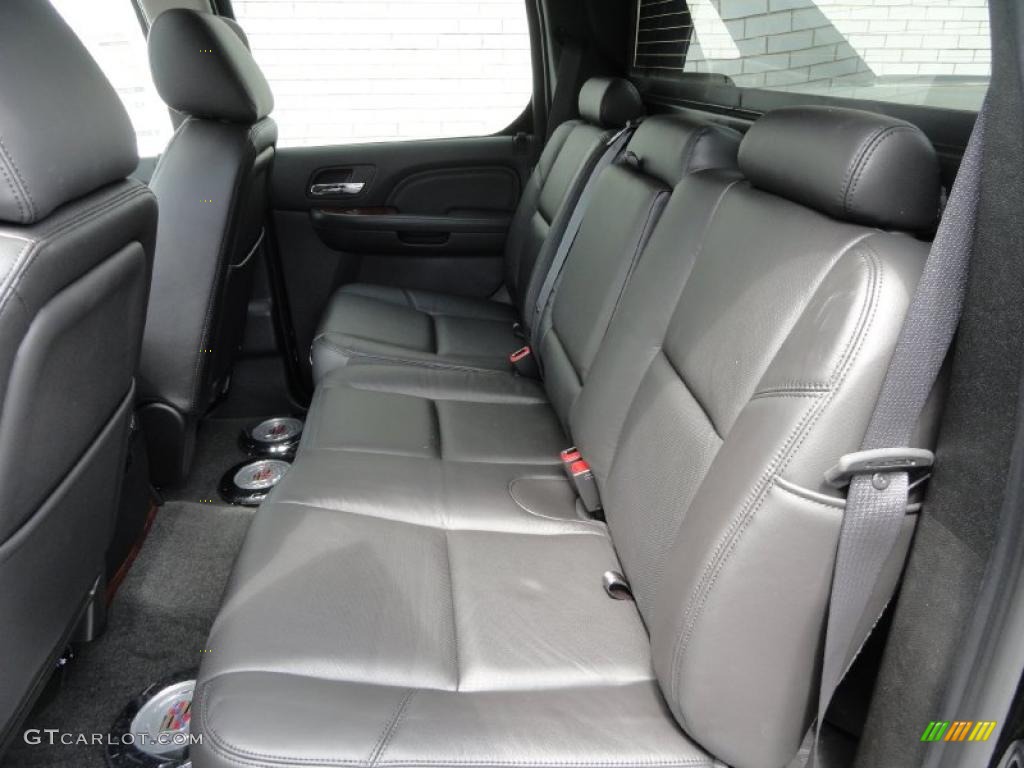Ebony/Ebony Interior 2011 Cadillac Escalade EXT Premium AWD Photo #48472647