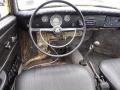 1971 Volkswagen Karmann Ghia Black Interior Dashboard Photo