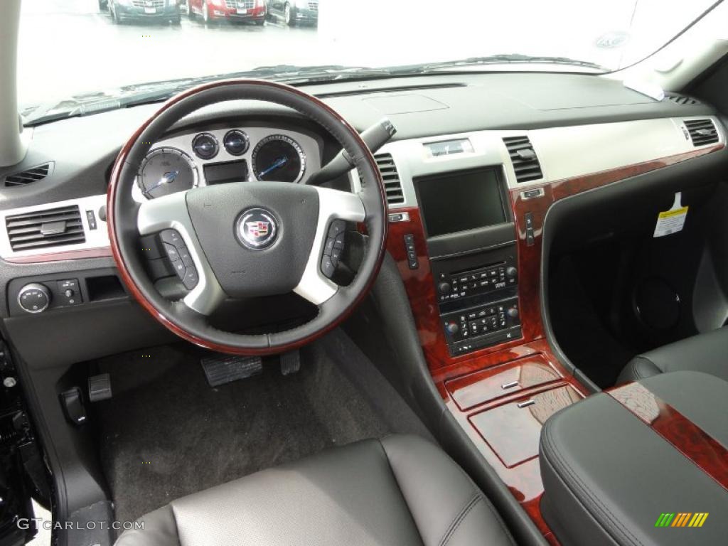 Ebony/Ebony Interior 2011 Cadillac Escalade EXT Premium AWD Photo #48472662