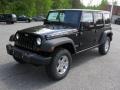 2011 Black Jeep Wrangler Unlimited Rubicon 4x4  photo #1