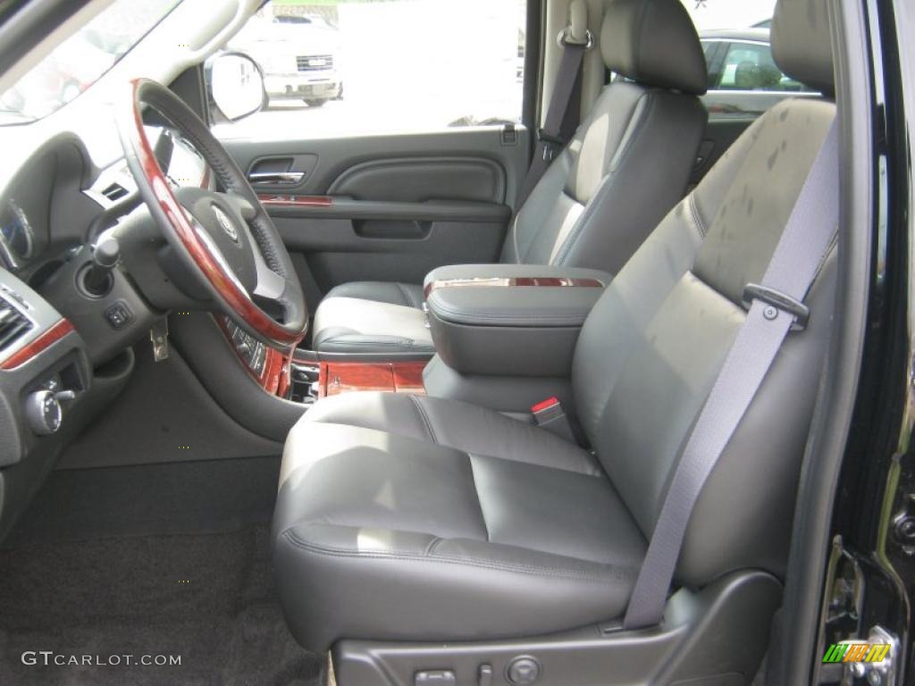 Ebony/Ebony Interior 2011 Cadillac Escalade EXT Premium AWD Photo #48473061