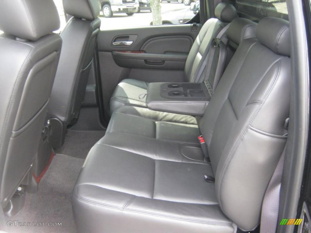 Ebony/Ebony Interior 2011 Cadillac Escalade EXT Premium AWD Photo #48473091