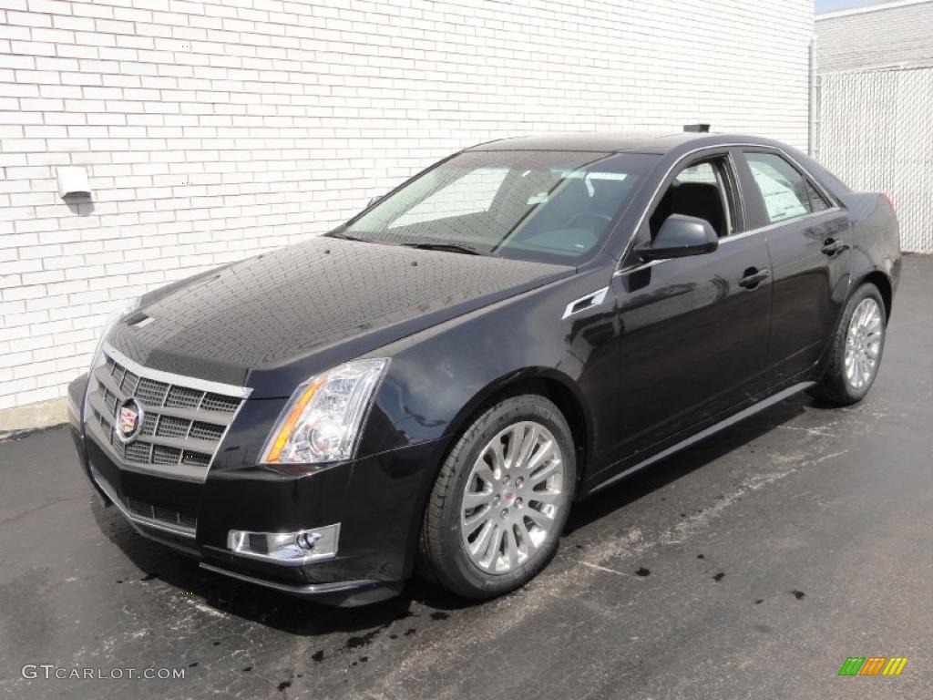 Black Ice Metallic 2011 Cadillac CTS 4 3.6 AWD Sedan Exterior Photo #48473853
