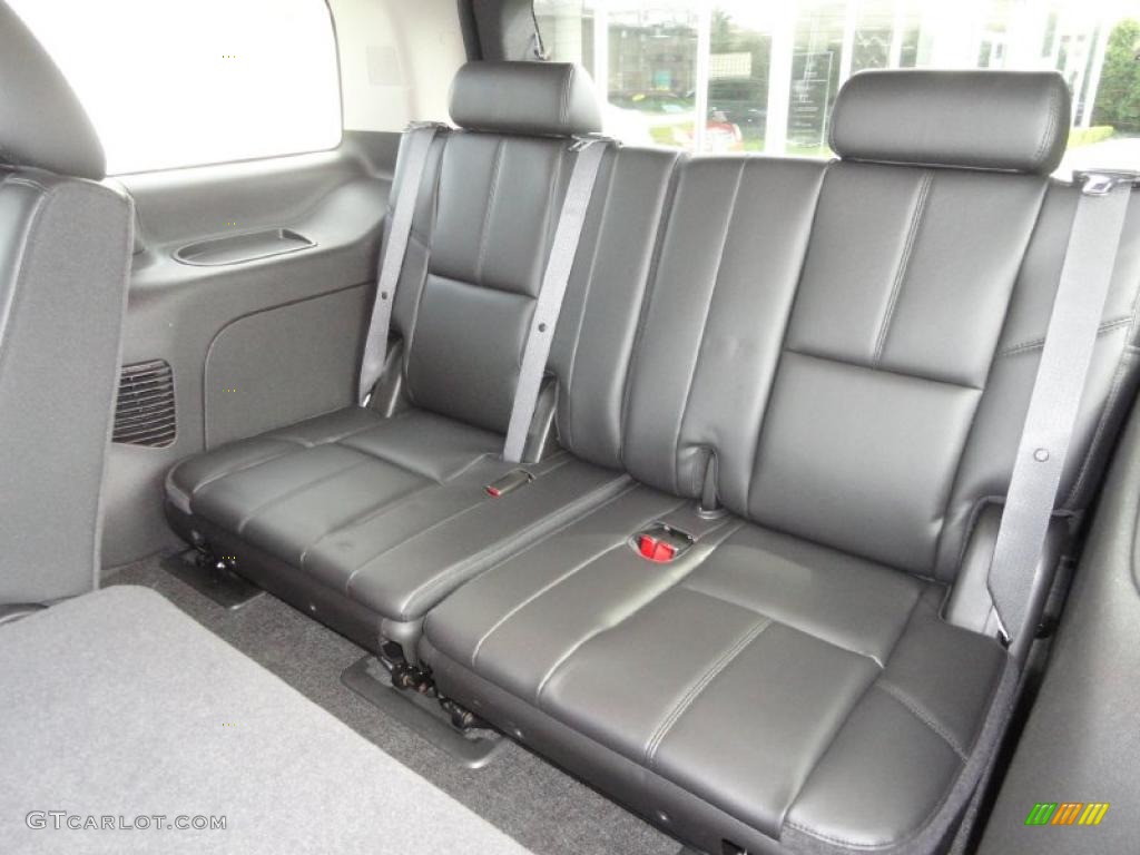 Ebony Interior 2011 Chevrolet Tahoe Hybrid Photo #48474353
