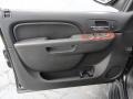 Ebony 2011 Chevrolet Tahoe Hybrid Door Panel