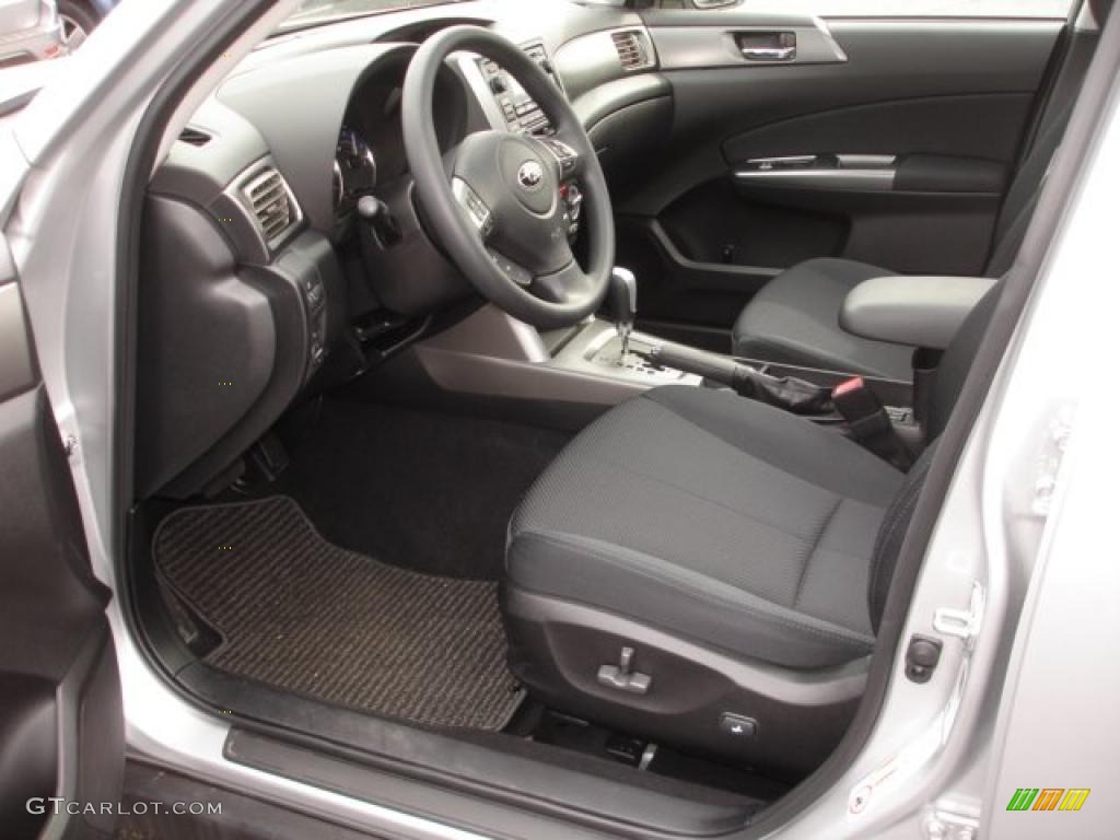 Black Interior 2011 Subaru Forester 2.5 X Premium Photo #48474435
