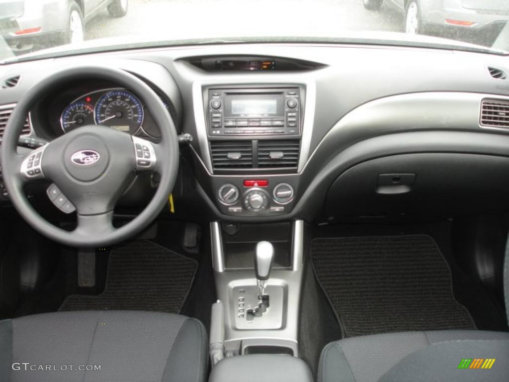 2011 Subaru Forester 2.5 X Premium Black Dashboard Photo #48474465