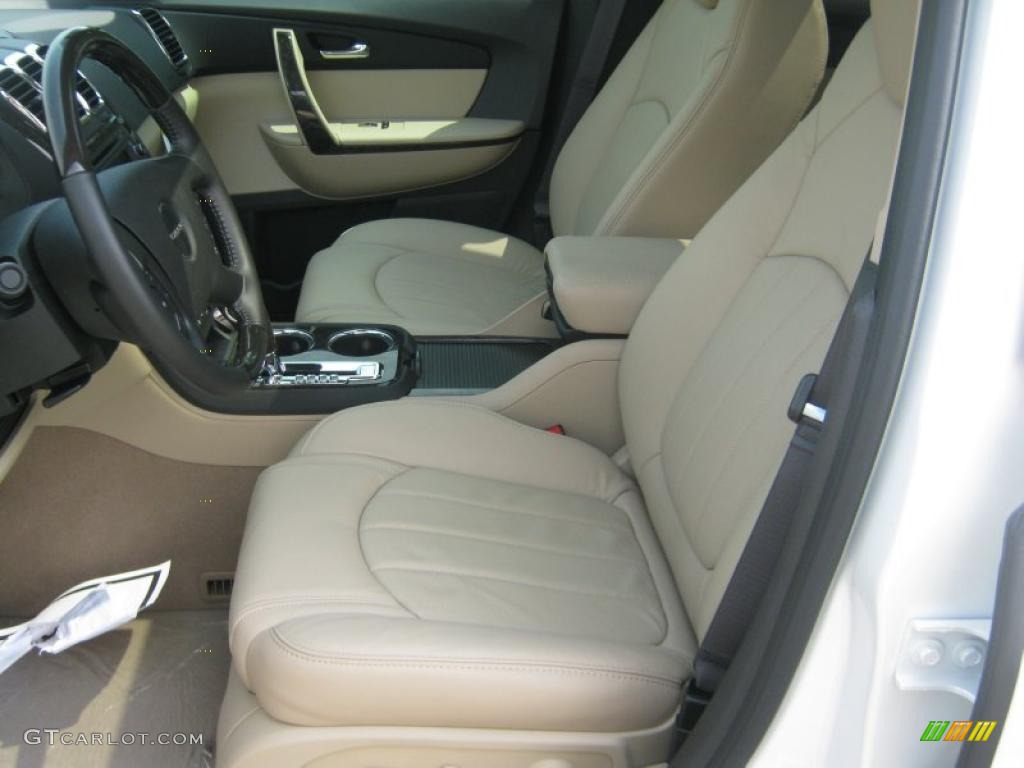 2011 Acadia Denali - White Diamond Tintcoat / Cashmere photo #14