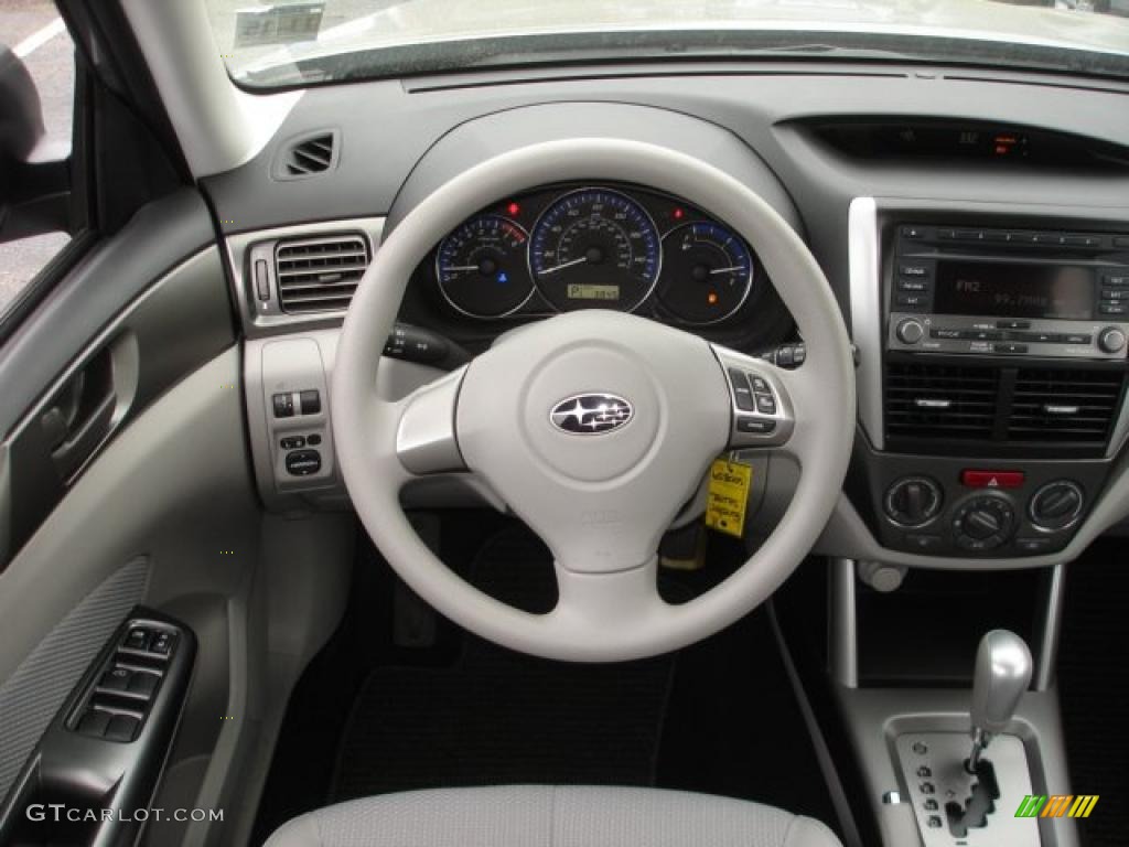2011 Subaru Forester 2.5 X Platinum Steering Wheel Photo #48474696