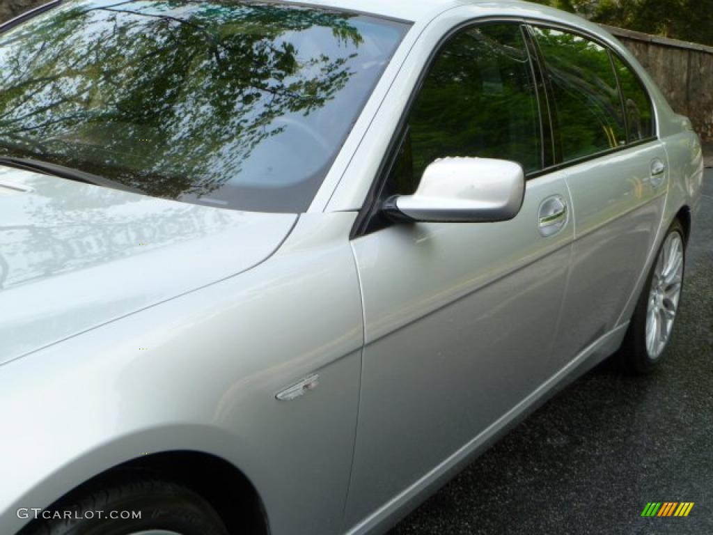 2008 7 Series 750Li Sedan - Titanium Silver Metallic / Black photo #16