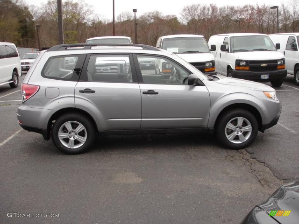 Steel Silver Metallic 2011 Subaru Forester 2.5 X Exterior Photo #48474831
