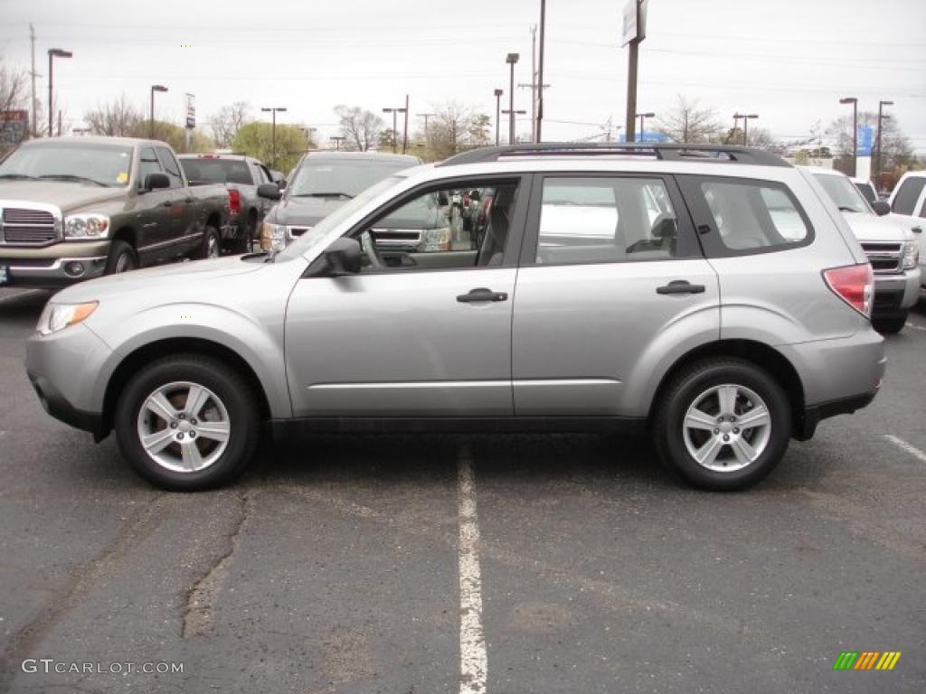 Steel Silver Metallic 2011 Subaru Forester 2.5 X Exterior Photo #48474861