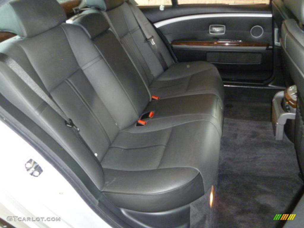 2008 7 Series 750Li Sedan - Titanium Silver Metallic / Black photo #27
