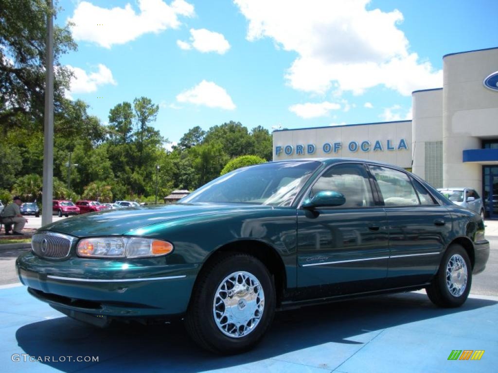 2002 Century Limited - Jasper Green Metallic / Taupe photo #1