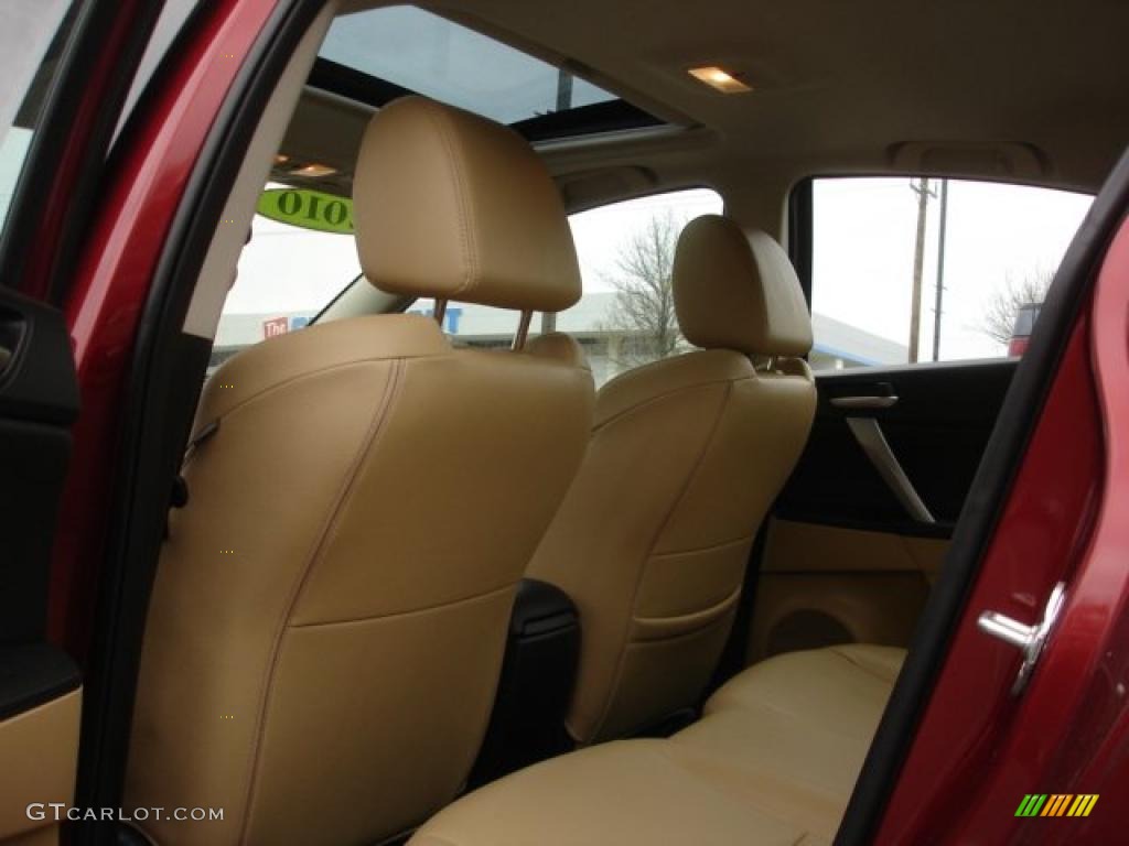 Dune Beige Interior 2010 Mazda MAZDA3 s Sport 4 Door Photo #48475107