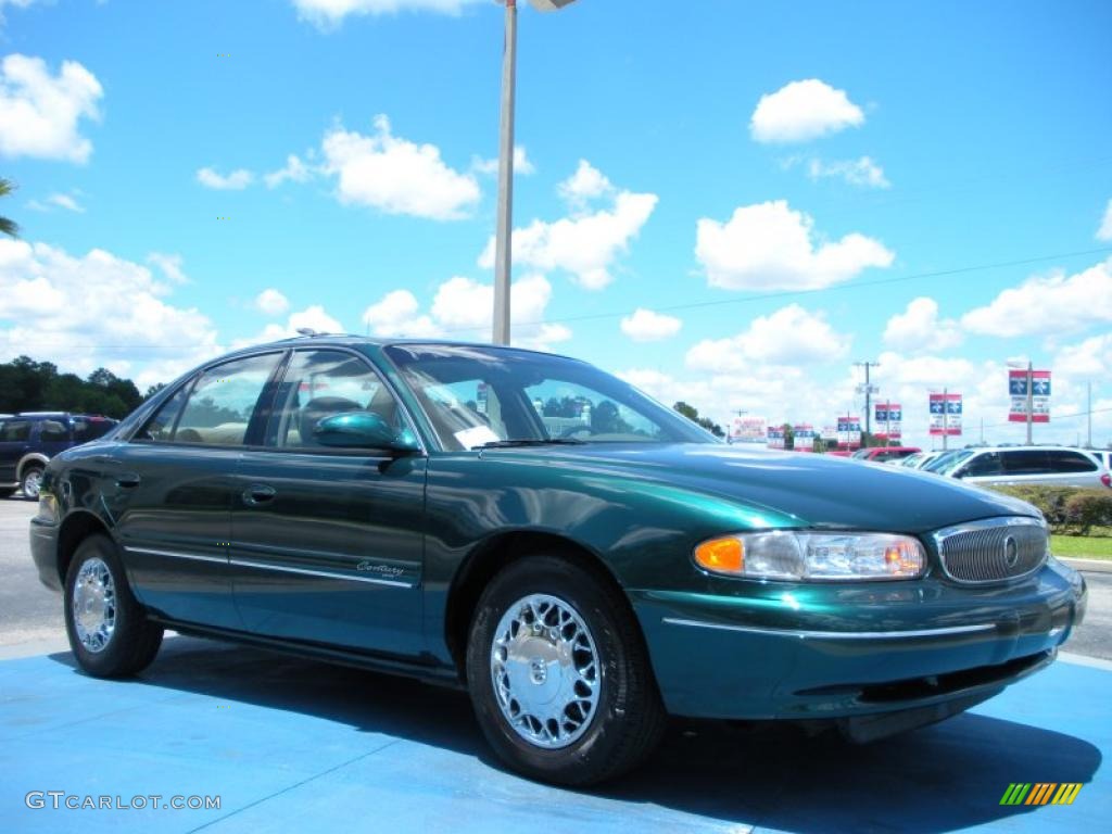 Jasper Green Metallic 2002 Buick Century Limited Exterior Photo #48475146