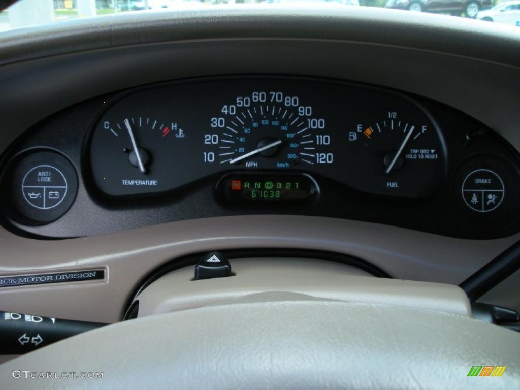 2002 Buick Century Limited Gauges Photos