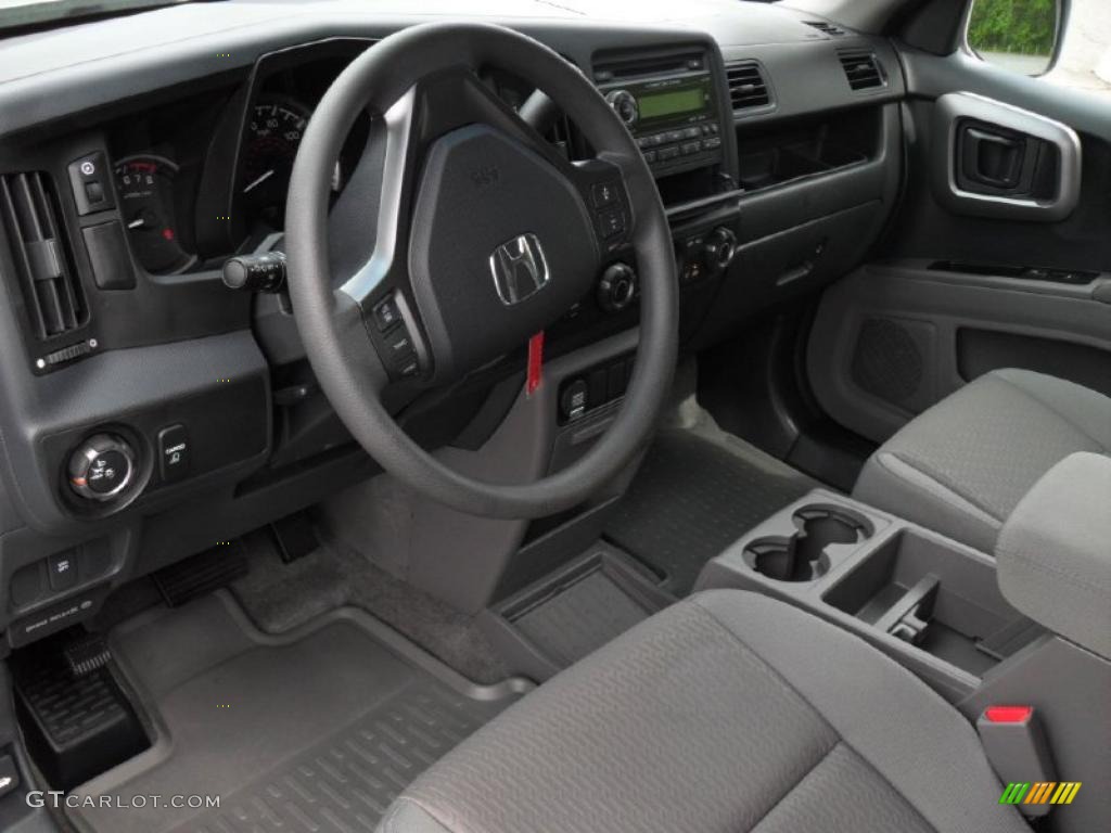 Gray Interior 2010 Honda Ridgeline RTS Photo #48475794