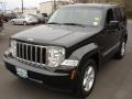 2009 Brilliant Black Crystal Pearl Jeep Liberty Limited  photo #1