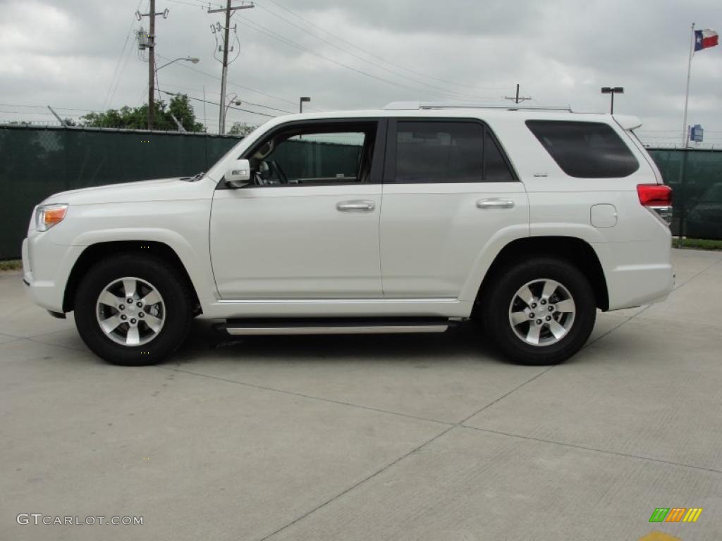 2011 4Runner SR5 - Blizzard White Pearl / Sand Beige photo #6