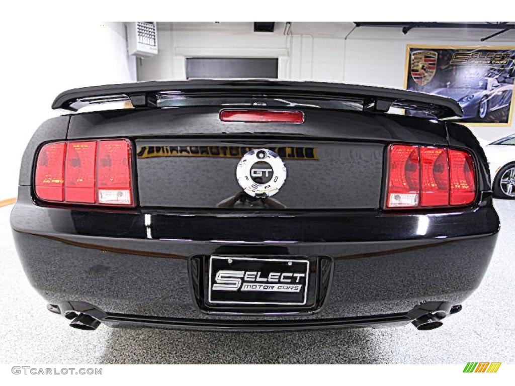 2007 Mustang GT Deluxe Coupe - Black / Dark Charcoal photo #5