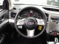 Off Black 2011 Subaru Outback 2.5i Premium Wagon Steering Wheel