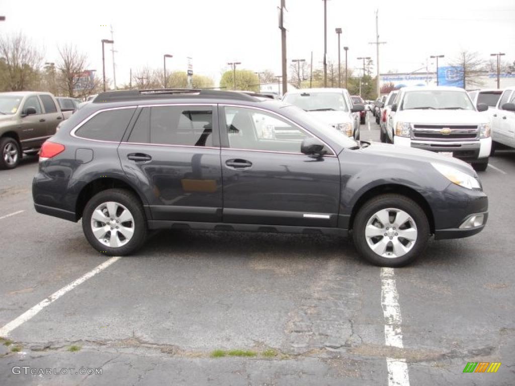 Graphite Gray Metallic 2011 Subaru Outback 2.5i Premium Wagon Exterior Photo #48476550
