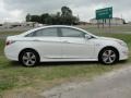 Porcelain White Pearl 2011 Hyundai Sonata Hybrid Exterior