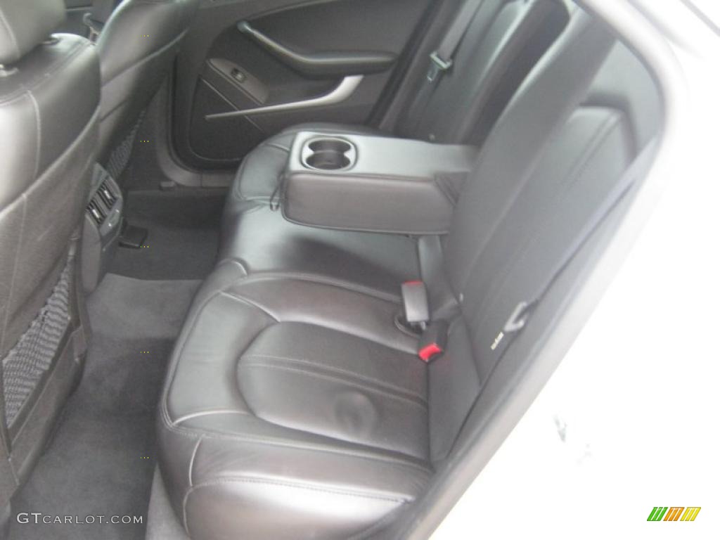 Ebony Interior 2010 Cadillac CTS 4 3.6 AWD Sedan Photo #48477063