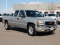 2006 Silver Birch Metallic GMC Sierra 1500 SLE Extended Cab 4x4  photo #1