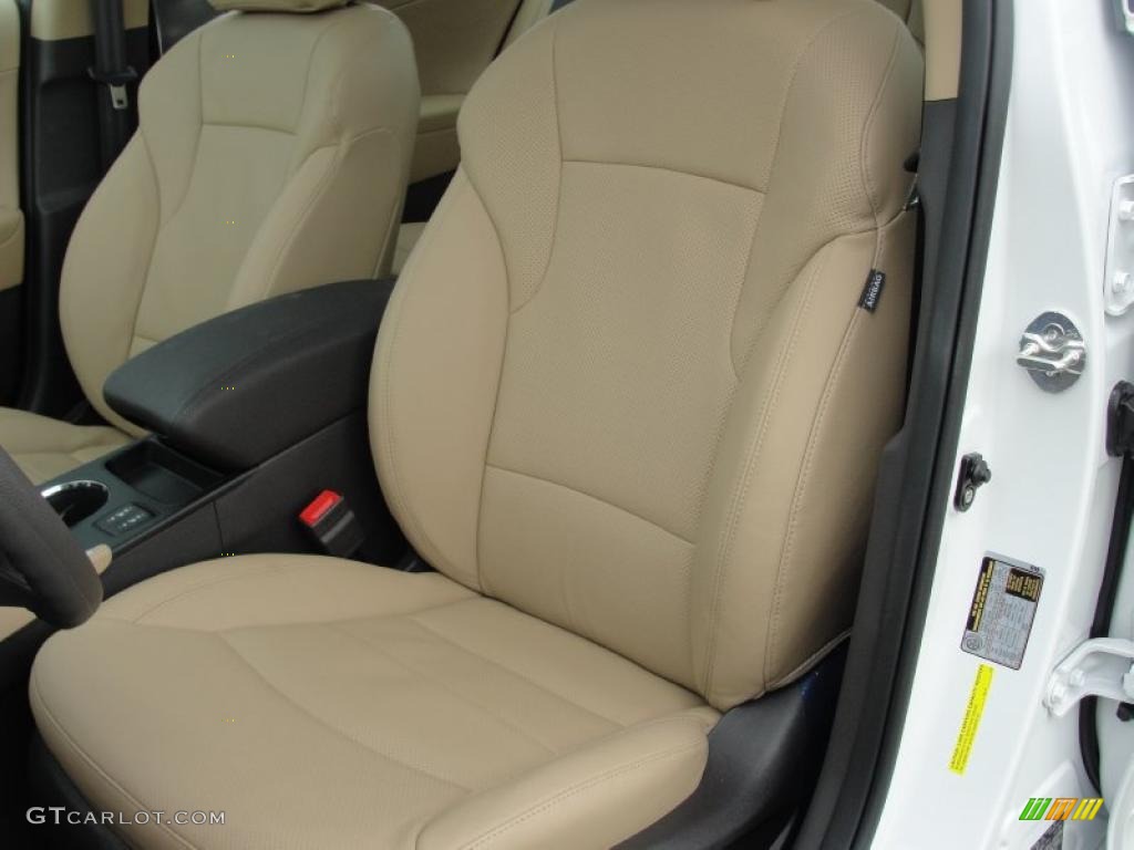 Camel Interior 2011 Hyundai Sonata Hybrid Photo #48477378